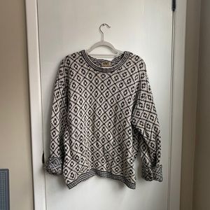 Thick and cozy winter sweater ❄️